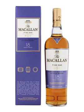 Rươụ Macallan 18 Fine Oak 700ml 43% Vol