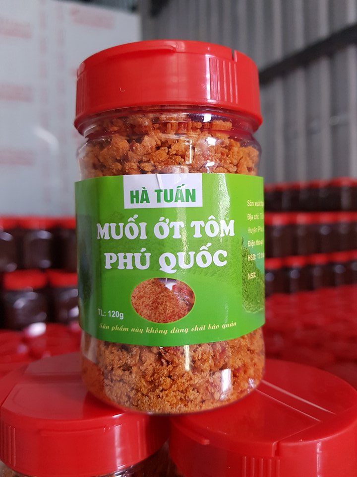 Muối ớt tôm Phú Quốc - đặc sản Kiên Giang