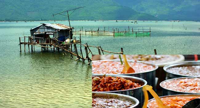 Nghề làm mắm, nổi tiếng ở đầm phá Tam Giang