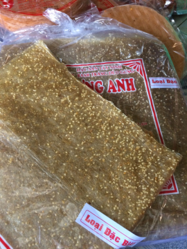 Bánh Tráng Dẻo Gừng Mè - Đặc Sản Tây Ninh
