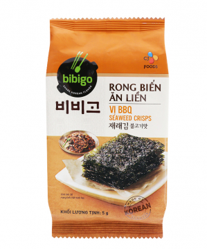 Rong biển ăn liền Bibigo vị BBQ 5g
