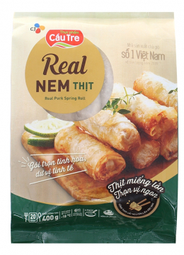 Nem Real thịt Cầu Tre gói 400g